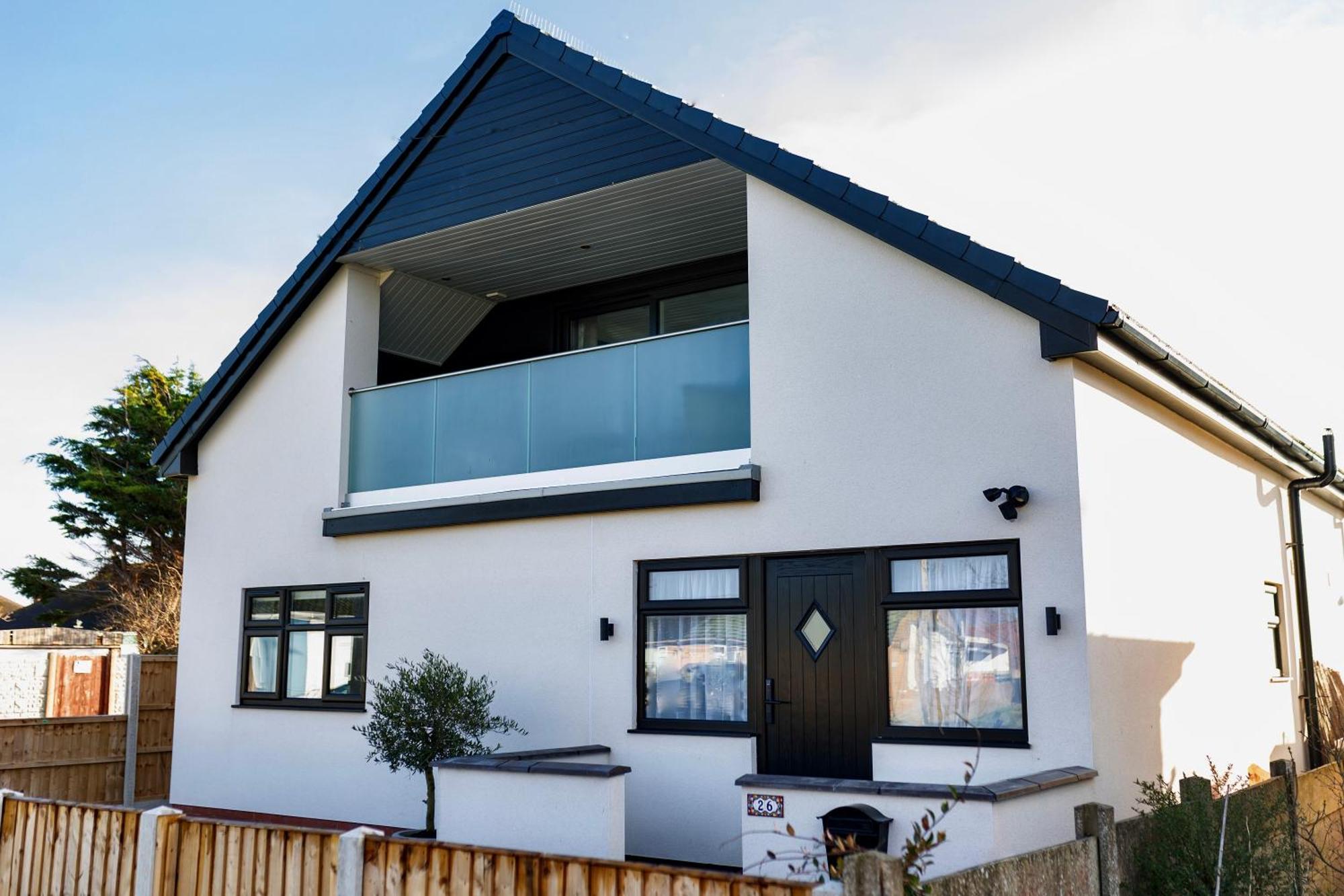 The Beach House With Balcony North Wales Kinmel Bay エクステリア 写真